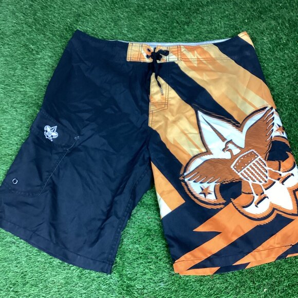 Boy Scouts of America Swim Shorts Trunks/board shorts- Men’s Size S-EUC!! - Picture 1 of 11